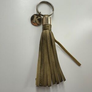 Gold Tassel Keychain